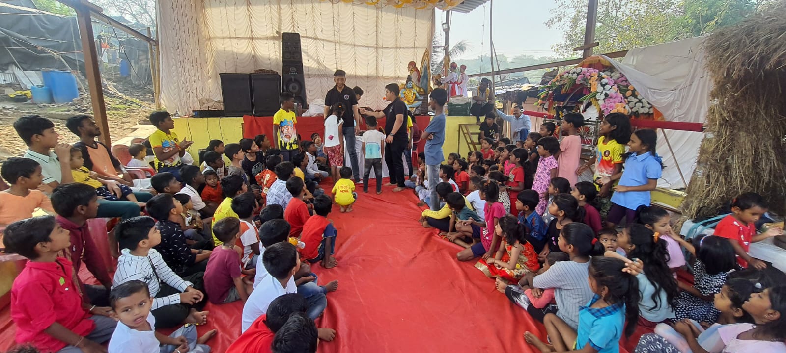 Spreading Joy in the Slums!
